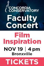 Concordia Conservatory Nov 19, 2023 Event, up Oct 30, 2023