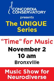 Concordia Conservatory - Time for Music, up Oct 15, 2024