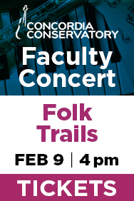 Conservatory - Folk Trails Concert Up Feb. 3, 2025