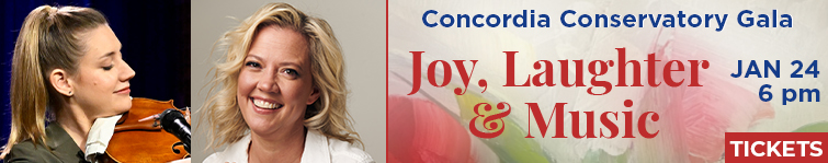 Concordia - Joy, Laughter & Music, Up Jan 12, 2026