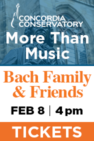 Conservatory - More Than Music, Bach Family & Friends, Up Feb 1, 2026